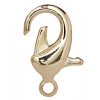 Lobster Clasp 22mm Brass Nickel free, Lead free Hamilton Gold